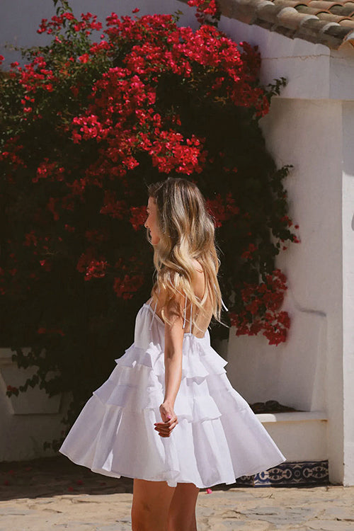 Love Found Ruffled Mini Dress