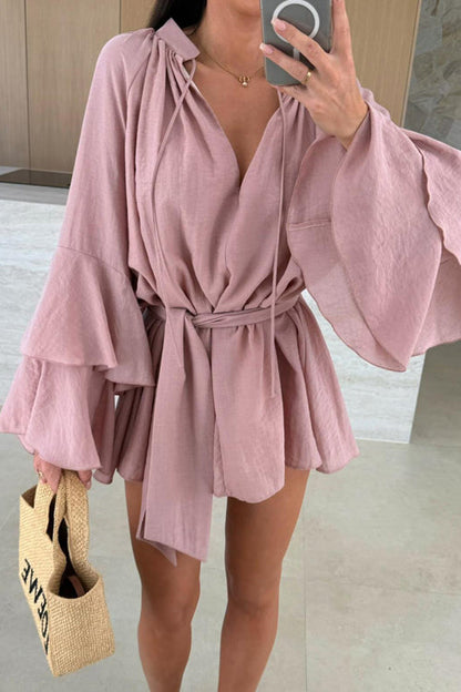 Admirably Chic Flare Mini Dress