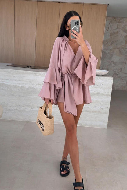 Admirably Chic Flare Mini Dress